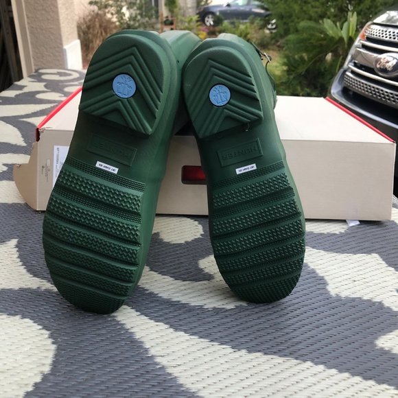 NWT Hunter women’s original tall green rain boots size 9 - Picture 6 of 6